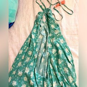 Long floral dress